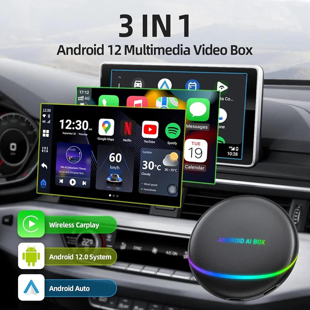 Magic Wireless AI Multimedia Android Box (8-Core/Wifi/8+128)