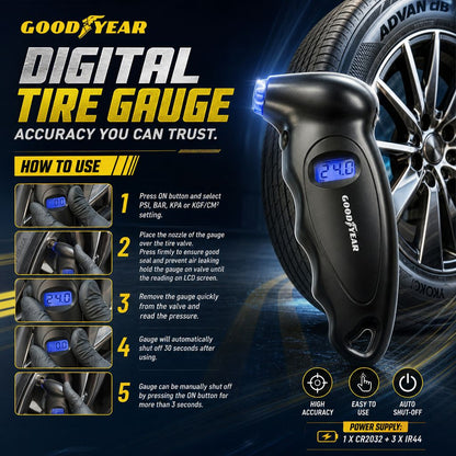 Goodyear Digital Tyre Gauge