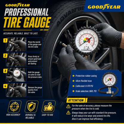 Goodyear Analog Tyre Gauge