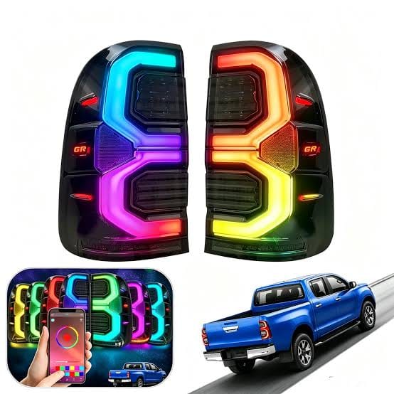 Vigo 2013 RGB Smart LED Tail Lights, Bluetooth App Control