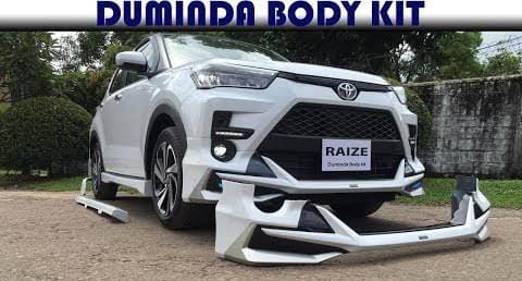 Raize Bodykit Front and Back