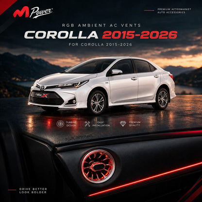 Ambient Ac Vent APP Controlled for Toyota Corolla 2015-2026