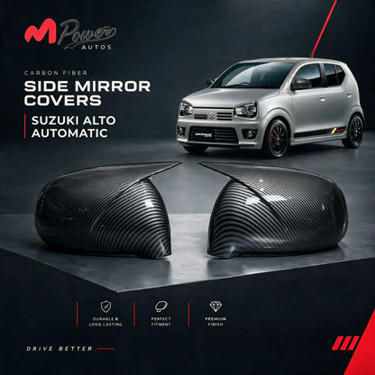 Batman Style Side Mirror Covers For Suzuki Alto New