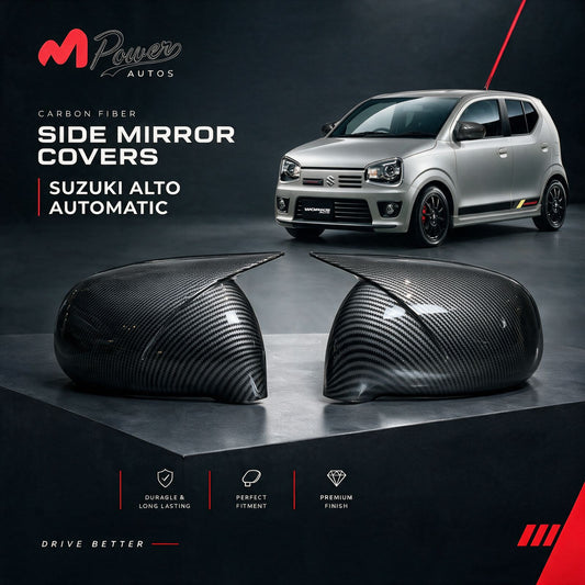 Batman Style Side Mirror Covers For Suzuki Alto New