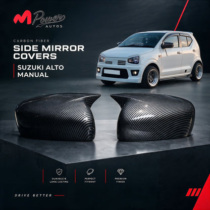 Batman Style Side Mirror Covers For Suzuki Alto New