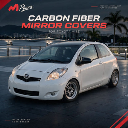 Batman Style Side Mirror Covers For Toyota Vitz
