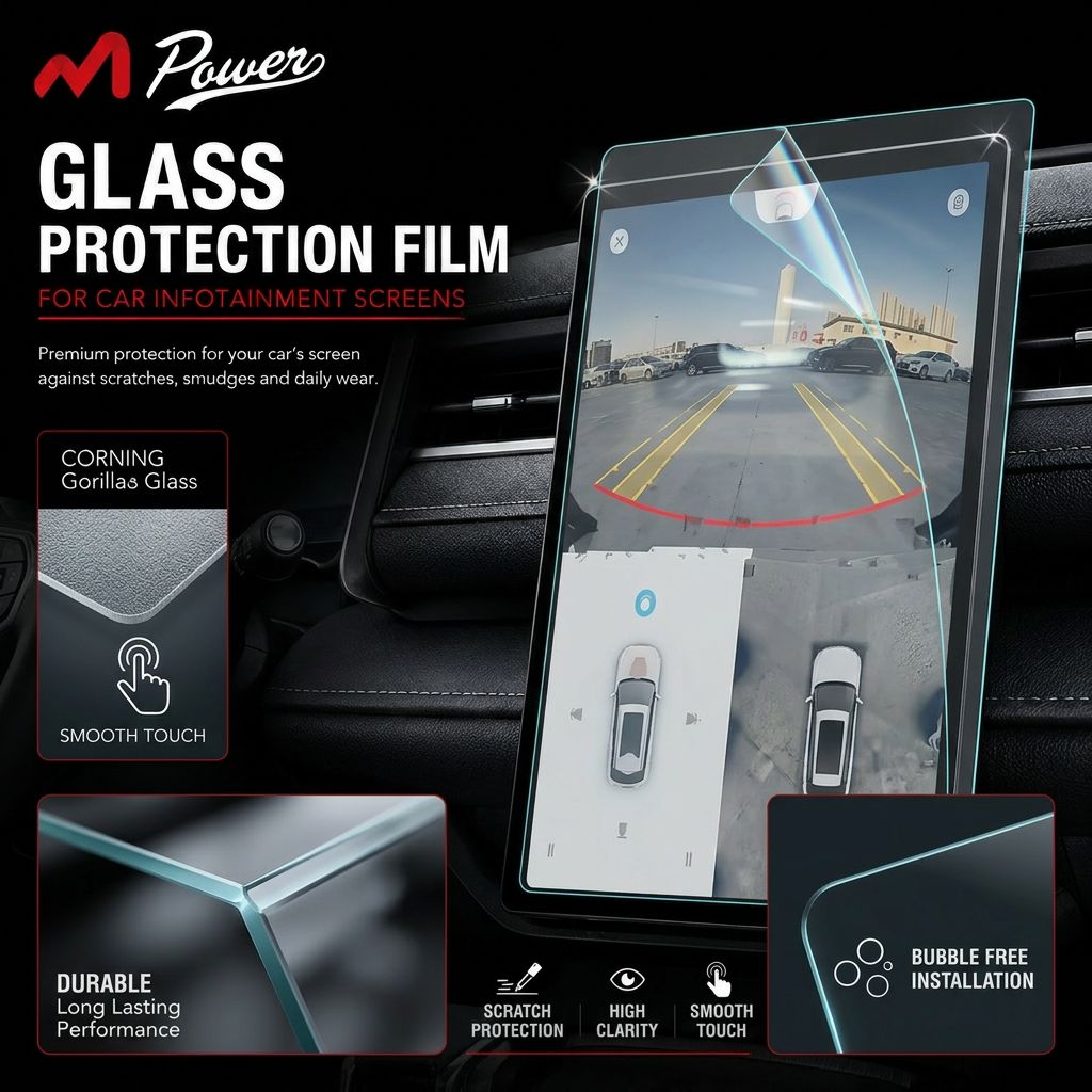 Tempered Glass Protector For Haval- H6 & Jaecco - J7 and Deepal -S05