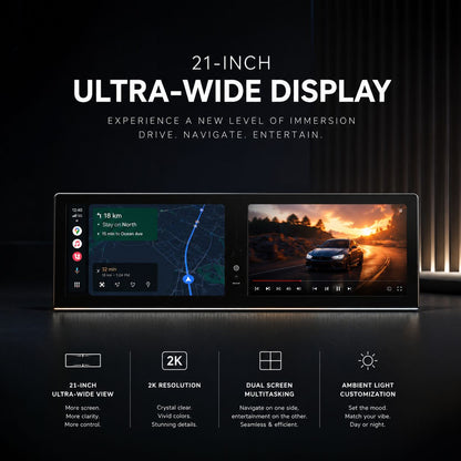 Universal Dual Screen Panel By Hd Drive One 2K