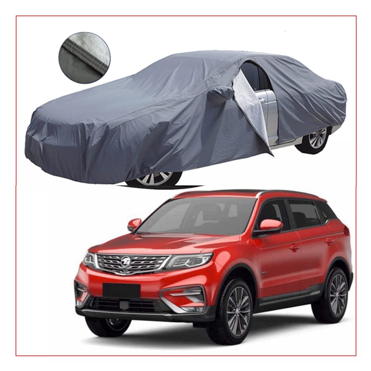 Proton 870 High Quality Pvc Cotton Top Cover