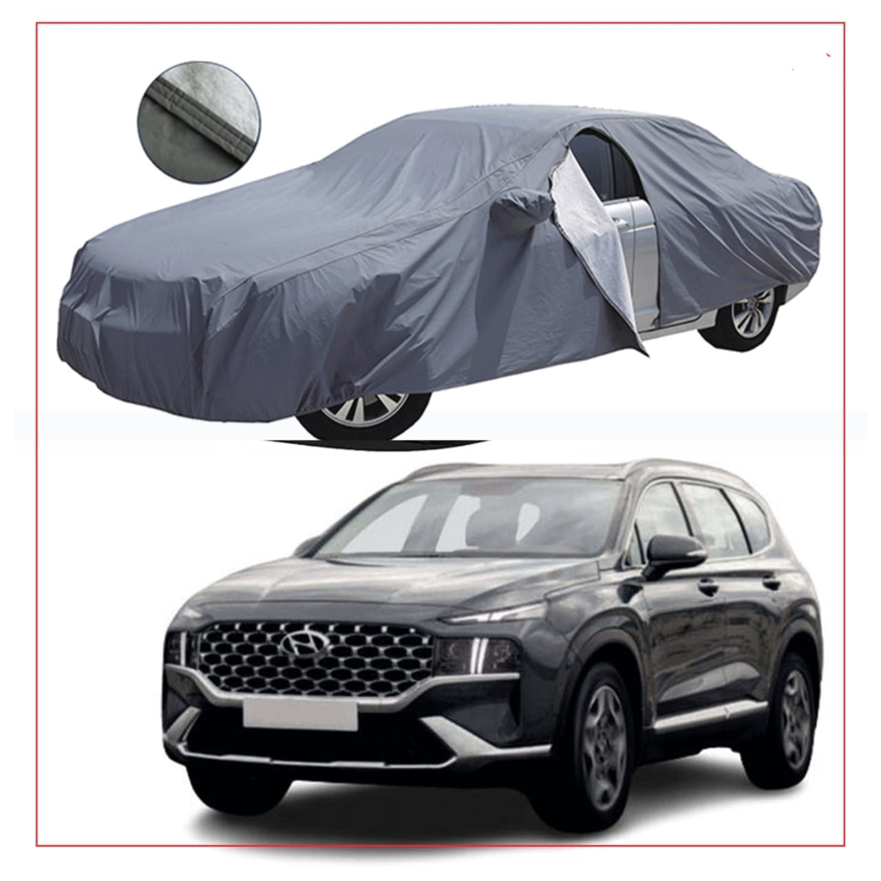 Hyundai Santa Fe High Quality Pvc Cotton Top Cover