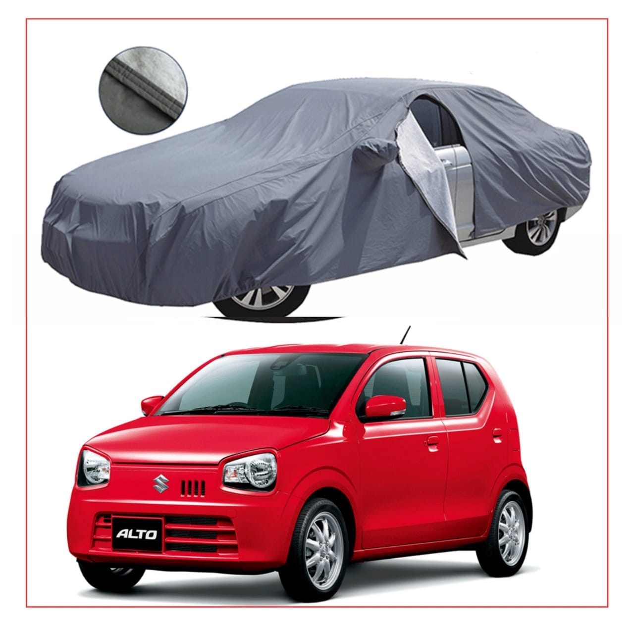 Suzuki Alto High Quality Pvc Cotton Top Cover