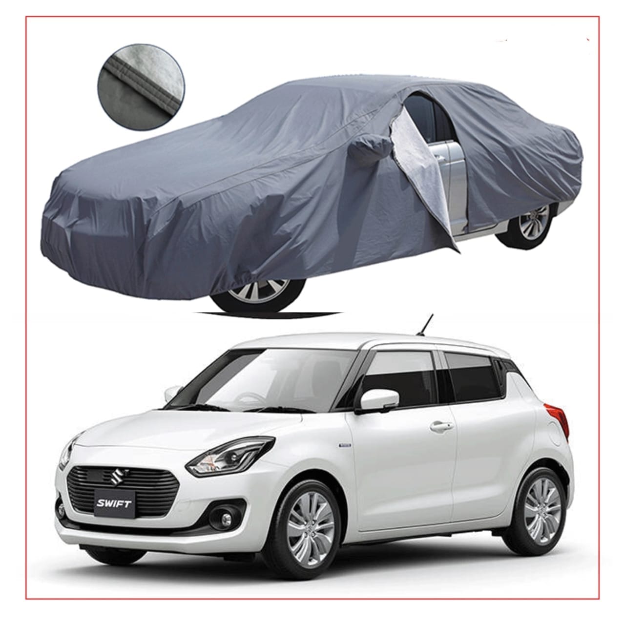 Suzuki Swift New High Quality Pvc Cotton Top Cover