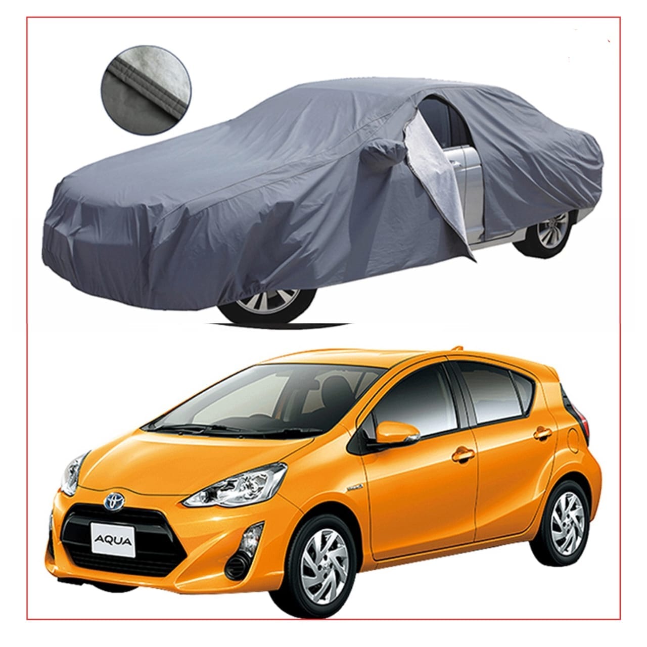Toyota Aqua High Quality Pvc Cotton Top Cover