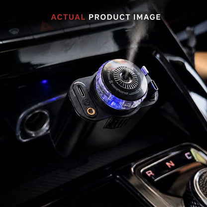 5in1 Starlight Retractable Car Charger with Car Aromatherapy