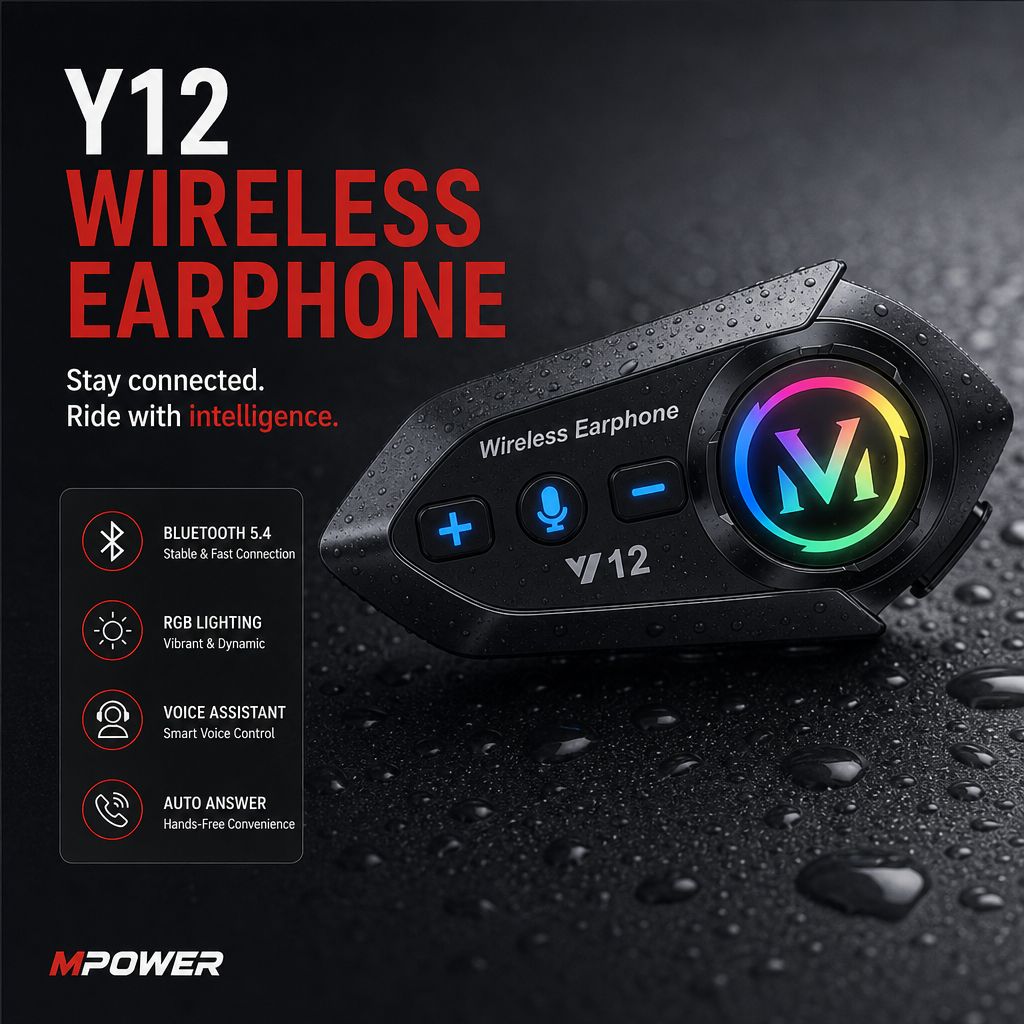 Motorcycle Bluetooth Helmet Device