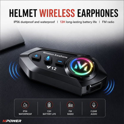 Motorcycle Bluetooth Helmet Device