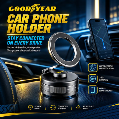 Goodyear High Quality Suction Cup Magnetic Phone Holder