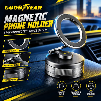 Goodyear High Quality Suction Cup Magnetic Phone Holder