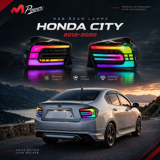 Honda City Taillamps Backlight 2008-2020