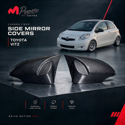 Batman Style Side Mirror Covers For Toyota Vitz