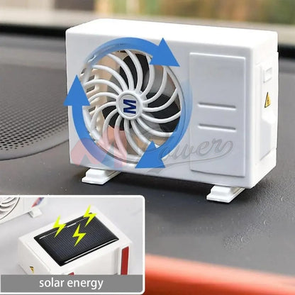 Air Conditioner Model Solar Car Aroma With Freshener Refill