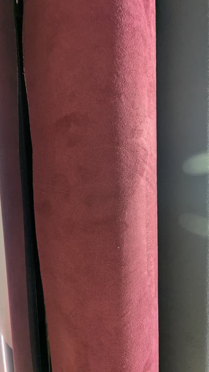 Alcantara Style Self Adhesive Suede Premium Soft Fabric Wrap 5×1 ft Maroon CAR CARE