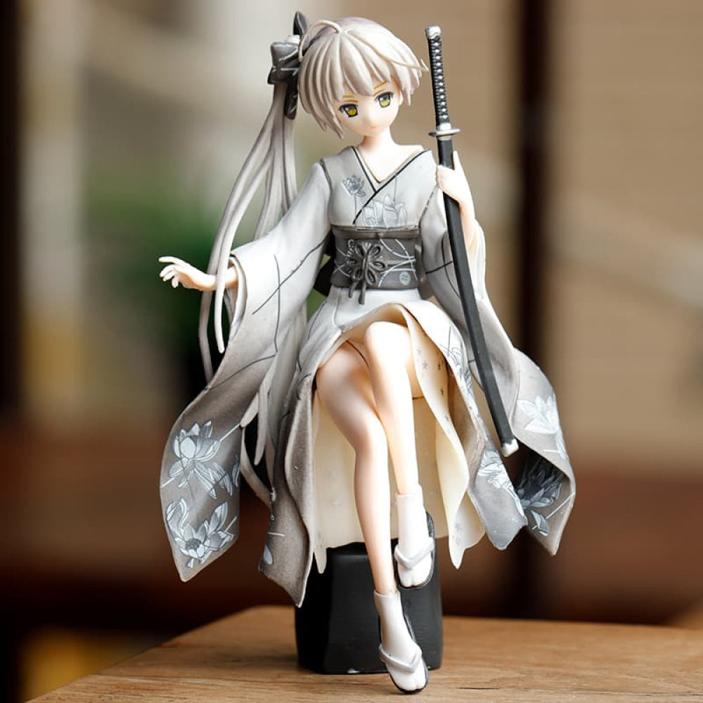 Anime Sora Kimono Action Girls Model Anime Figure (Pack Of Three)