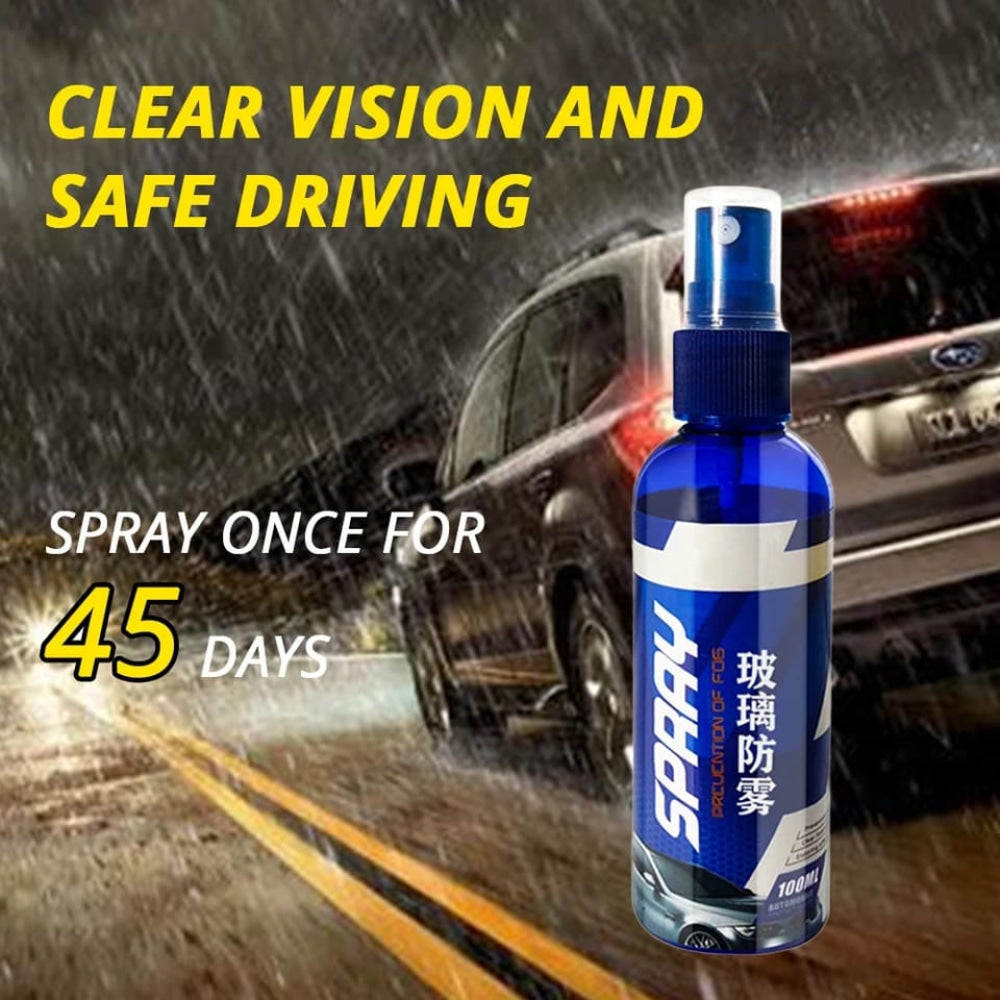 Anti Rain Fog Spray For Windshield Glass