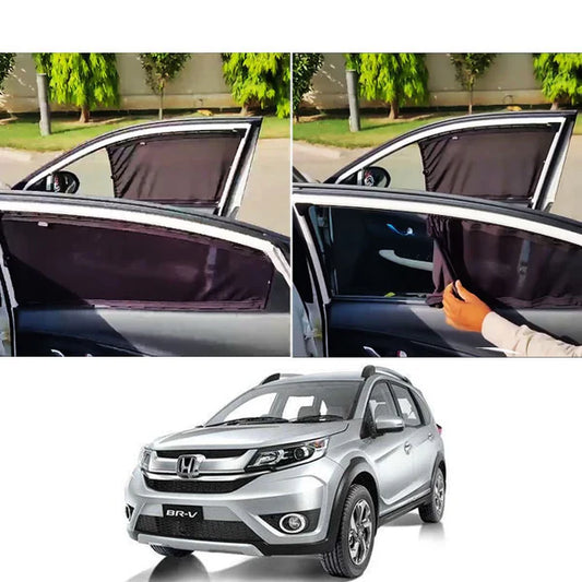 Honda BRV Custom Fit Railing Curtains Sun Shade - Parda-4pcs