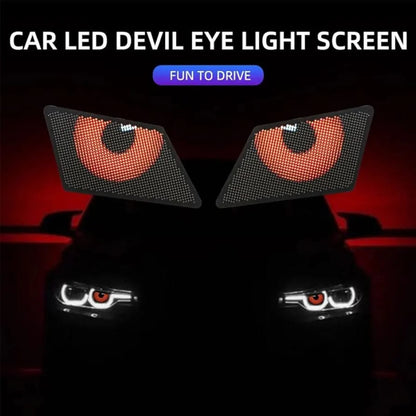 Car Devil Winking Eye Led Programmable Pixel Screen Display