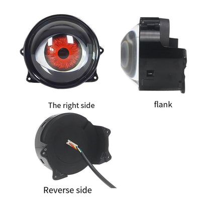 Devil Eye Style Dynamic Big Eye Ball 6 Modes (2Pcs)