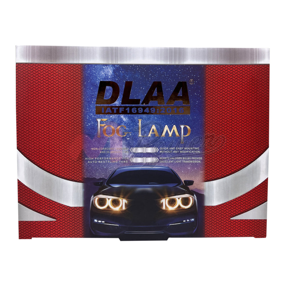 Dlaa Dual Color Led Fog Light For Honda Civic 2017 (White Yellow)