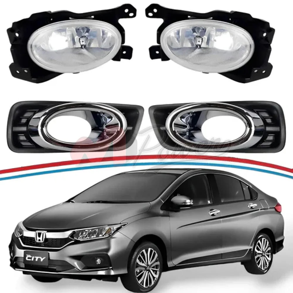 Dlaa Honda City Fog Lamps 2016-2018 -Hd536E