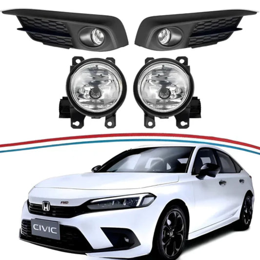 Dlaa Honda Civic Fog Lamps 2016-2021 - Hd952