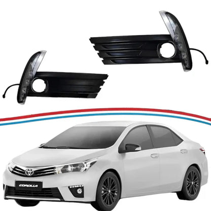 Dlaa Toyota Corolla Drl Fog Lamps 2017-2019 -Ty877L2L