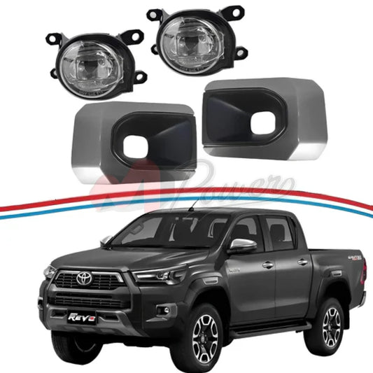 Dlaa Toyota Hilux Revo/Rocco Led Fog Lamps 2021-2022 - Ty1079