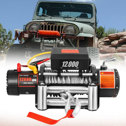 Electric 4x4 Winch For Towing 12V