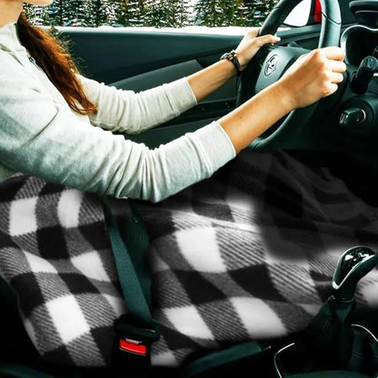 Electric Heated Car Blanket 12V