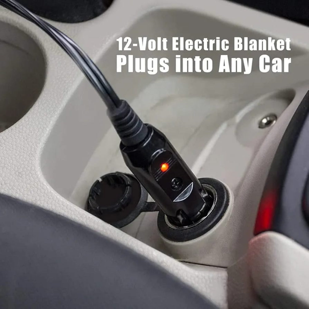 Electric Heated Car Blanket 12V