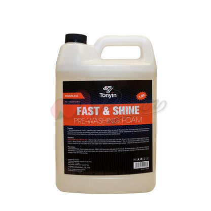 Fast & Shine ( Pre Washing Foam Shampoo ) Touchless (1:80 Ratio) 3.785L