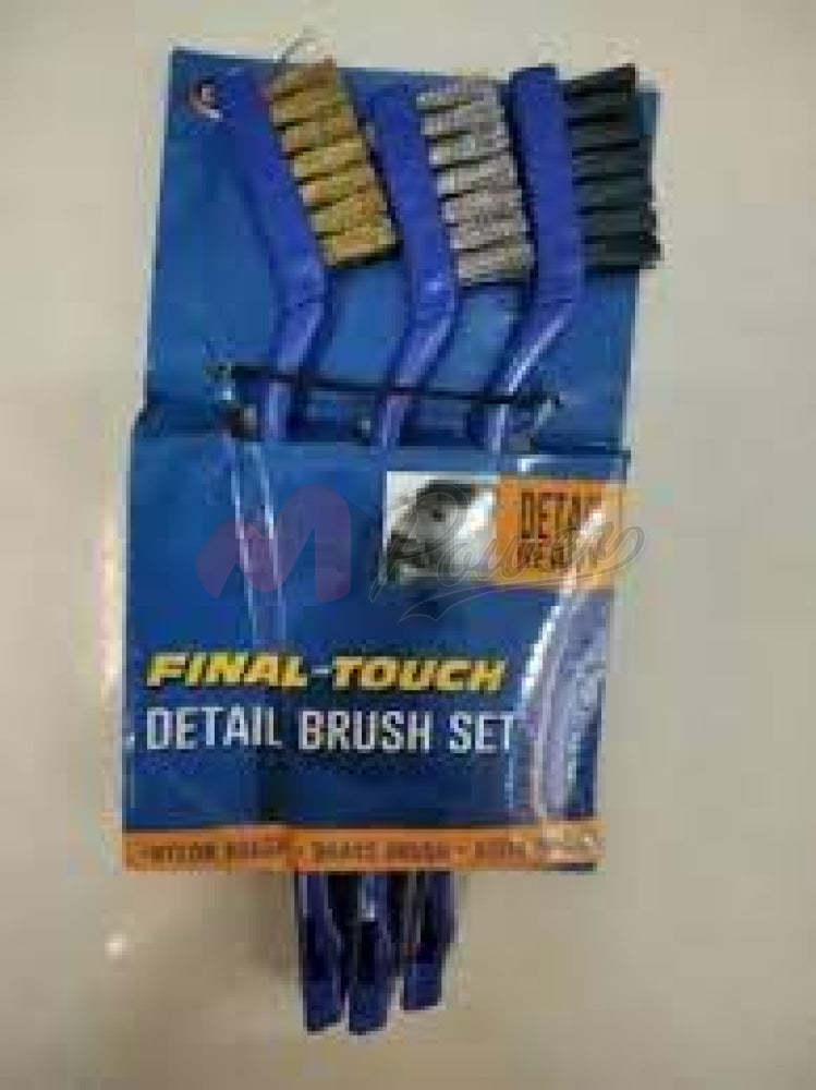 Final Touch Detailing Brush 3In1 Accessories