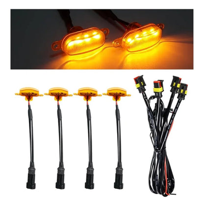 GMC Style Daytime Running Lamp For Front Grille 4Pcs/5Pcs