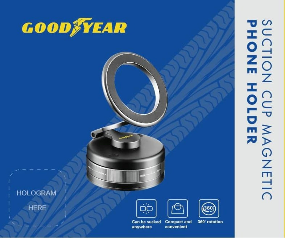 Goodyear High Quality Suction Cup Magnetic Phone Holder