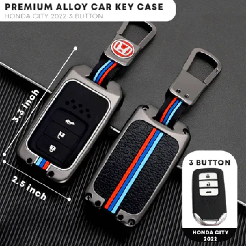 Honda City 2022 Protective Zinc Alloy Remote Key Cover