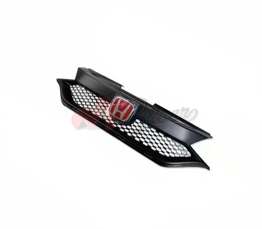 Honda City Front Grill Type-R Style With Red Logo 2022