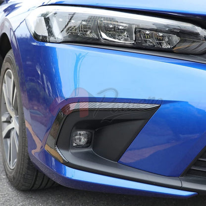 Honda Civic 2022 11Th Gen Sedan Carbon Fiber Fog Lamp Trim