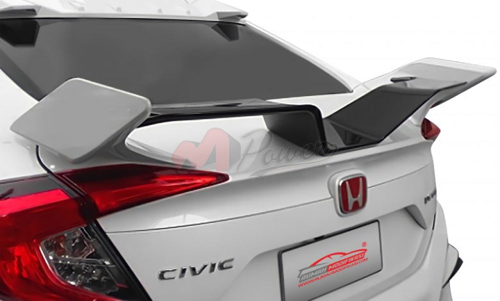 Honda Civic Fc-450 Gull Wing Style Spoiler 2017-2020