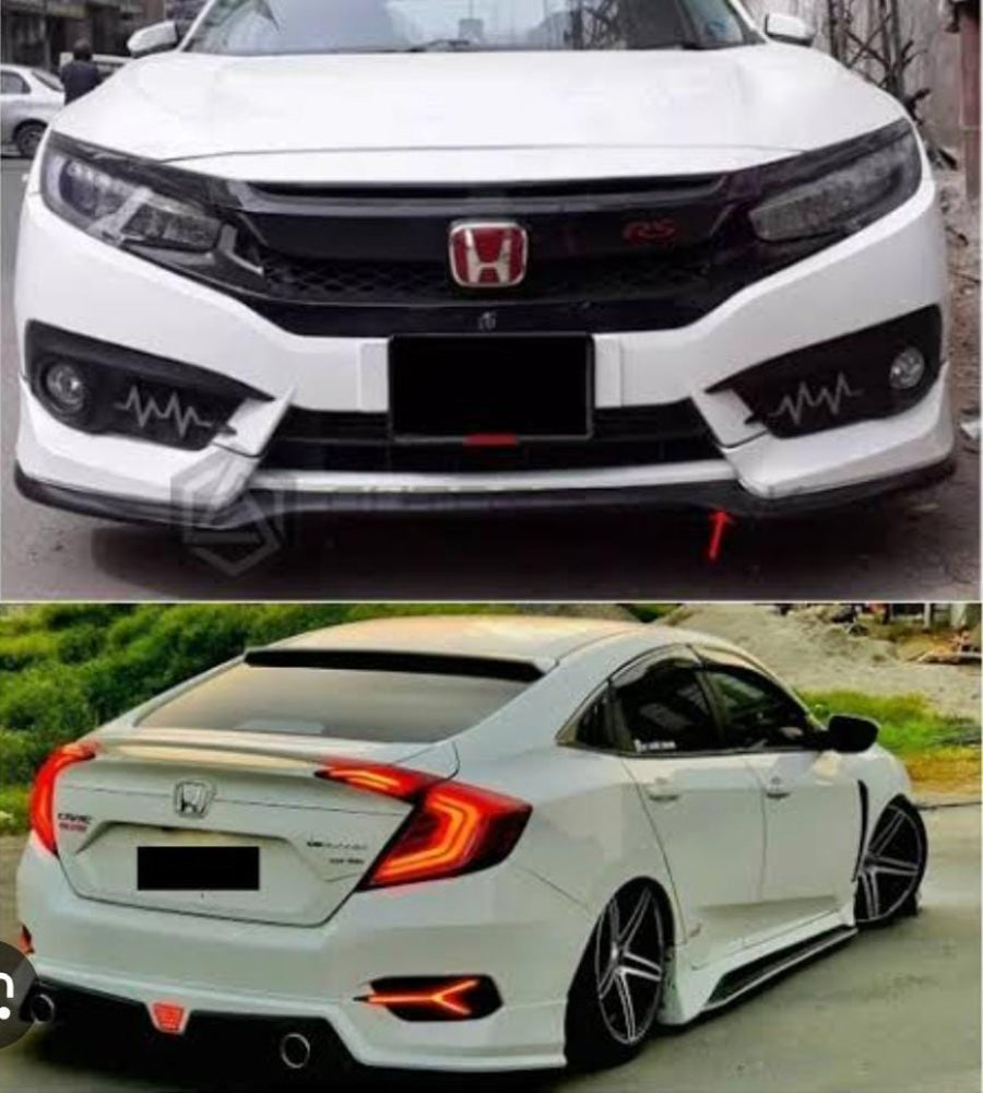 Honda Civic Mugen Style Bodykit For 11th Gen Civic 2022-2023