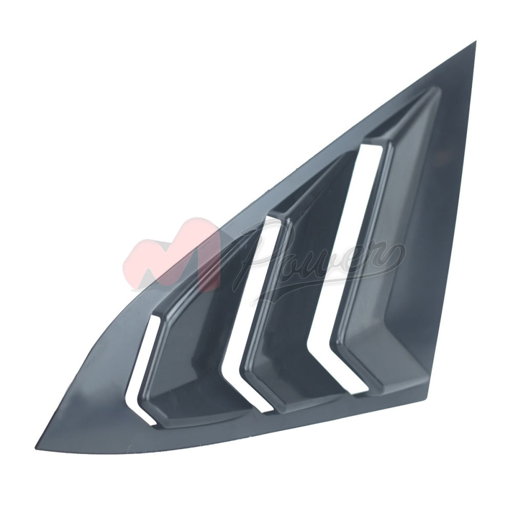 Honda Civic Rear Window Louver Lamborghini Style With Side Quarters 2016-2020