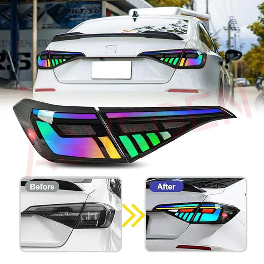 Honda Civic RGB Led Tail Lamps 2024